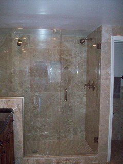 Photo of a Shower Door for the About page from AIS Shower Doors
